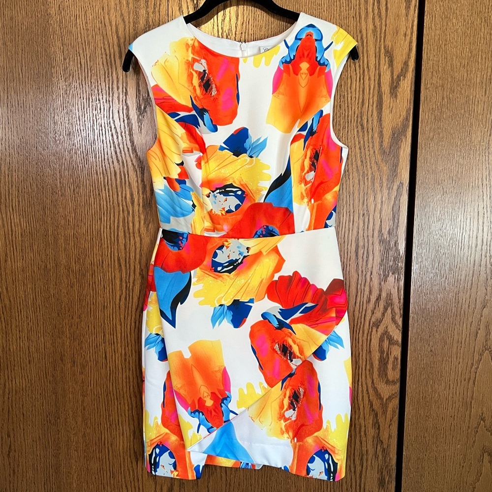 Floral cocktail dress